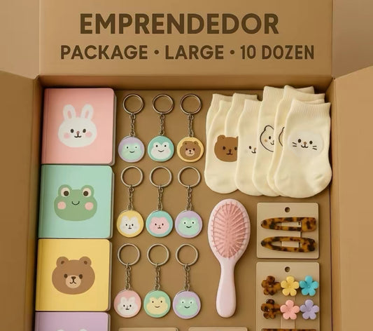 . EMPRENDEDOR LARGE PACKAGE - 10 Dozens Mixed Wholesale. SELECT YOUR DZ DURING THE LIVE
